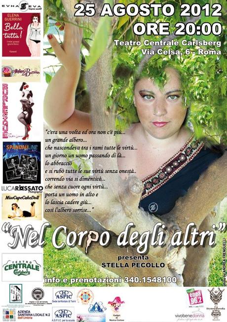 Burlesque e tante curve a “Nel corpo degli altri” a Roma