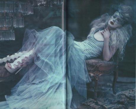 Kristen McMenamy by Paolo Roversi