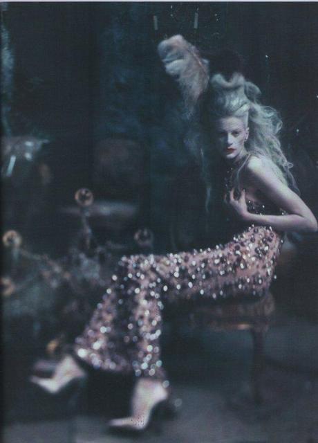 Kristen McMenamy by Paolo Roversi