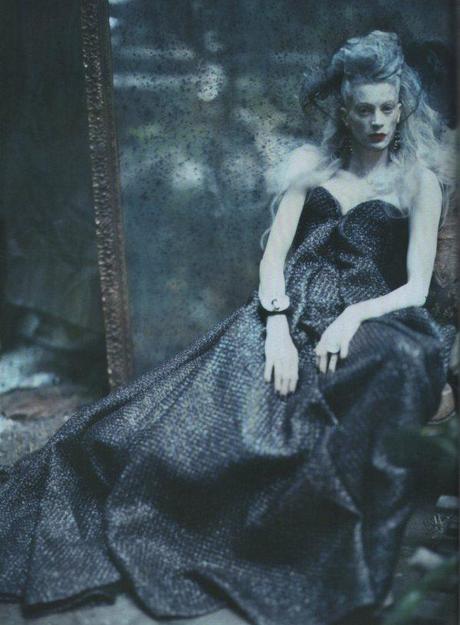 Kristen McMenamy by Paolo Roversi