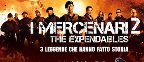 Uno speciale infographic da I Mercenari 2 per Bruce Willis, Arnold Schwarzenegger e Sylvester Stallone