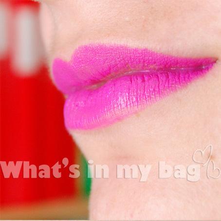 A close up on make up n°98: Lord&Berry; 20100 Shining Lipstick n°7272 Fuchsia