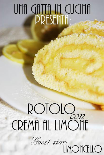 Rotolo con crema al limone