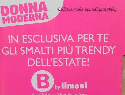 Edicolando in bellezza: Donna Moderna pocket regala lo smalto B by Limoni...in 5 colori!