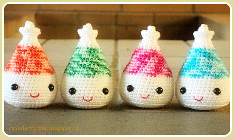 [Free Amigurumi Pattern]: Trulli kawaii ^_^