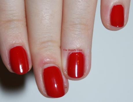 Painting a Burning Cosmo. Chapter 1, Pegasus Seiya (OPI Big Apple Red)