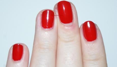 Painting a Burning Cosmo. Chapter 1, Pegasus Seiya (OPI Big Apple Red)