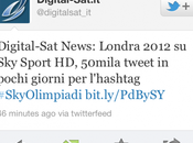 50mila tweet pochi giorni #SkyOlimpiadi. tornare indietro?