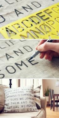 Decochic Time: Stencil in love...