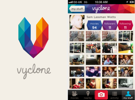 Diventa un grande regista con pochi tap grazie a Vyclone