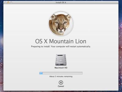 Oltre 3 milioni di OS X Mountain Lion in soli 4 giorni