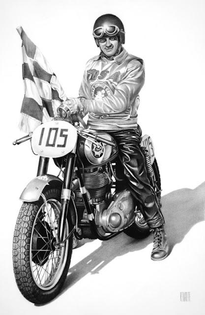 Motorcycle Art - Bob Kenary