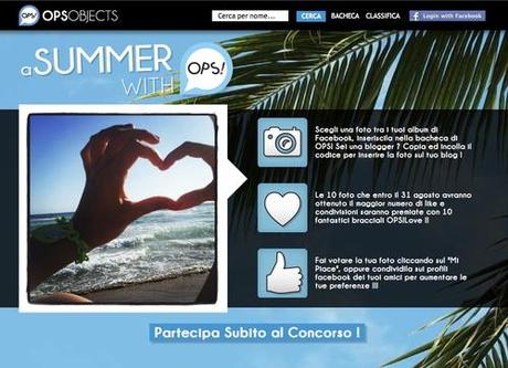 “A SUMMER WITH OPS!”, una nuova App firmata Ops!Objects