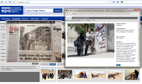 Siria: il piu' importante quotidiano austriaco fa un reportage con Photoshop