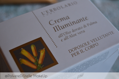 Review: Crema illuminante All'olio dorato di Palma - L'ERBOLARIO