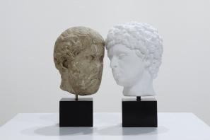 AMACI, Francesco Vezzoli, Self-portrait as Antinous Loving Emperor Hadrian, 2012, Milano Arte Expo