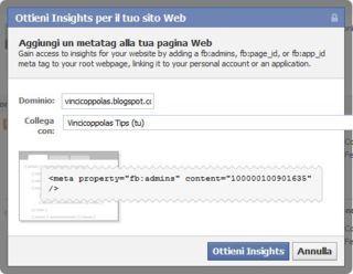 Insights Facebook per monitorare il tuo sito web