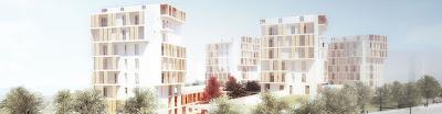 Milano, social housing in legno