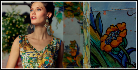 Majolica pattern by Dolce&Gabbana;.