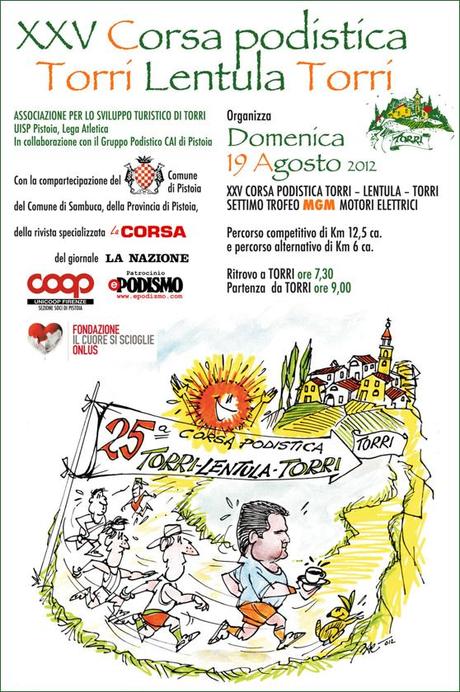 Podismo in Toscana: calendario gare di Agosto 2012.