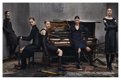 Steven Meisel Photographs the Fall Collections for Vogue Italia’s July 2012