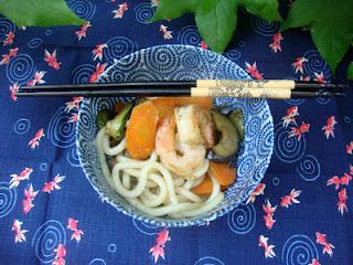 Sencha shrimps udon