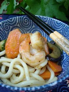 Sencha shrimps udon