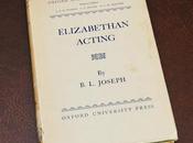 Elizabethan Acting, prima edizione inglese 1951