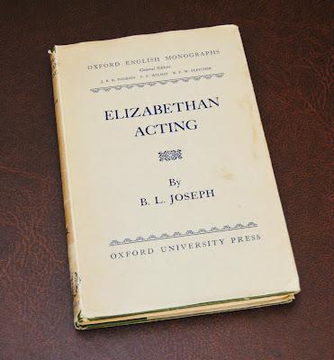 Elizabethan Acting, prima edizione inglese 1951