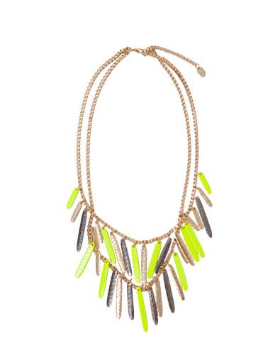 Zara summer necklaces.