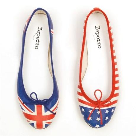 Olimpiadi Londra 2012 // MUST HAVE: le ballerine Repetto a stelle, strisce e… Union Jack