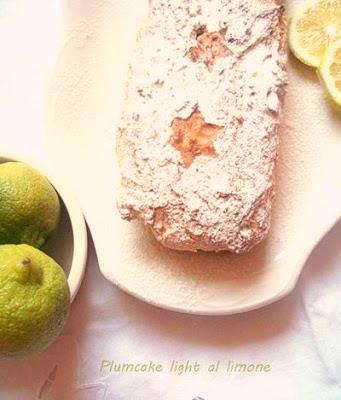 Plumcake light al limone