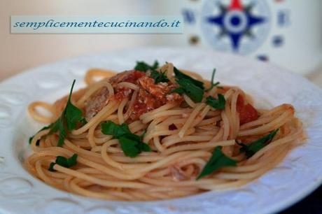 Spaghetti con le alici