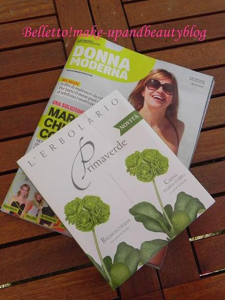 Edicolando in bellezza: Donna Moderna e Erbolario - Kit Primaverde è in edicola!