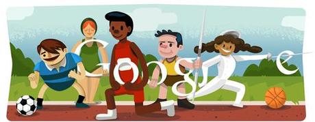 La prima settimana olimpica con Google
