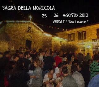 Veroli, Sagra della Moricola. Festa della Montagna nella valle di Comino. I Calanti a Roccavivi.