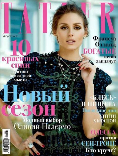 Olivia Palermo for Tatler Russia