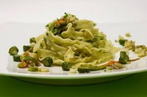 Tripoline con zucchine Un veloce piatto estivo e vegetariano