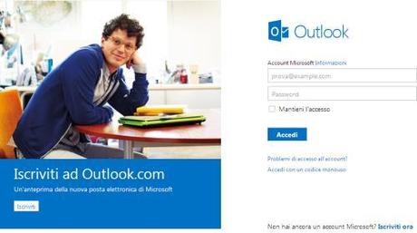 Outlook.com - la nuova webmail di Microsoft