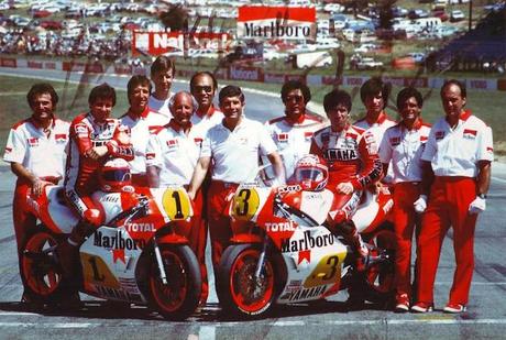 The Dream Team - Team Yamaha Marlboro Agostini 1985