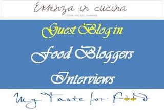 Food Blogger Interviews – Guest Blog: Essenza in cucina