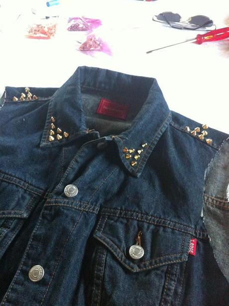 Studded DIY creation