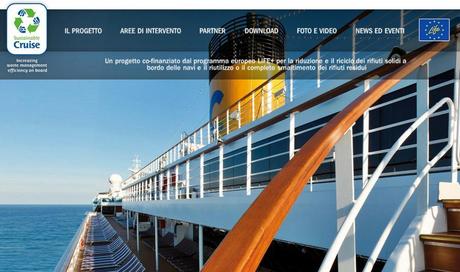 Al via “Sustainable Cruise” progetto europeo per la gestione sostenibile dei rifiuti a bordo