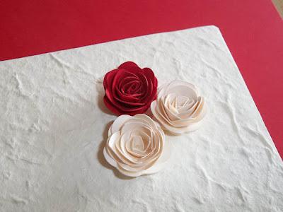 Wedding Guestbook color rosso...tema cuori e rose