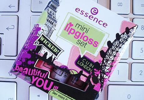 Essence Lip gloss trio