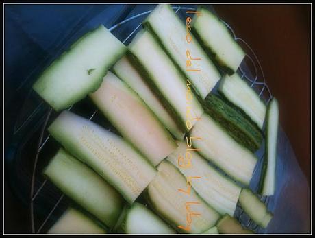 ZUCCHINE GRIGLIATE AL SOLE