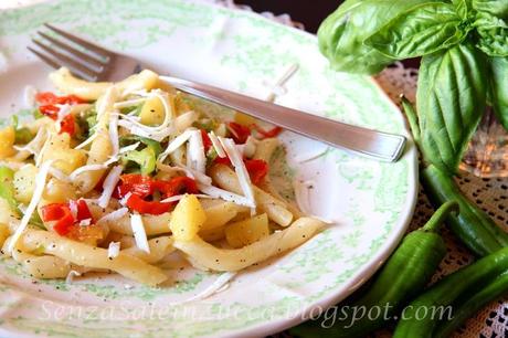 Pasta con i friarelli e le patate