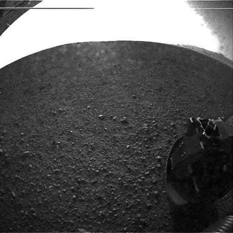 Curiosity Hazard-Avoidance left-rear