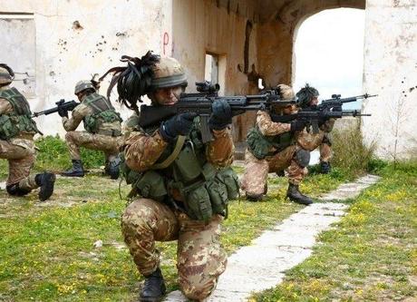 Trapani/ Modulo K. In azione i volontari del Sesto Rgt Bersaglieri della Brigata Aosta