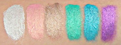 Review&Swatches; ASTRA SOUL COLOUR WATERPROOF EYESHADOW nelle colorazioni 01,02,03,04,05 e 06